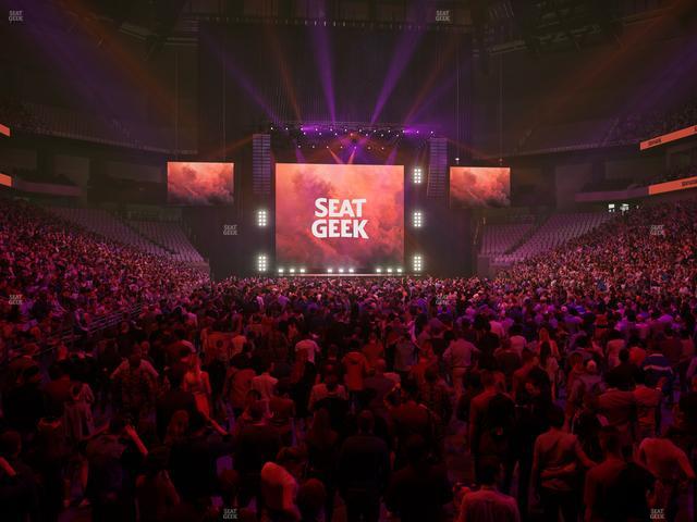 Dickies Arena - Section 116 Seat View