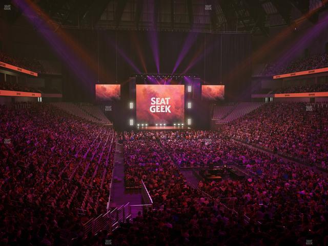 Dickies Arena - Section 116 Seat View