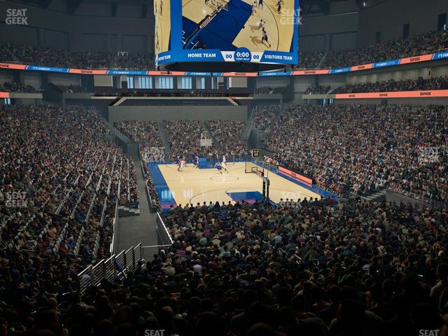 Dickies Arena - Section 116 Seat View