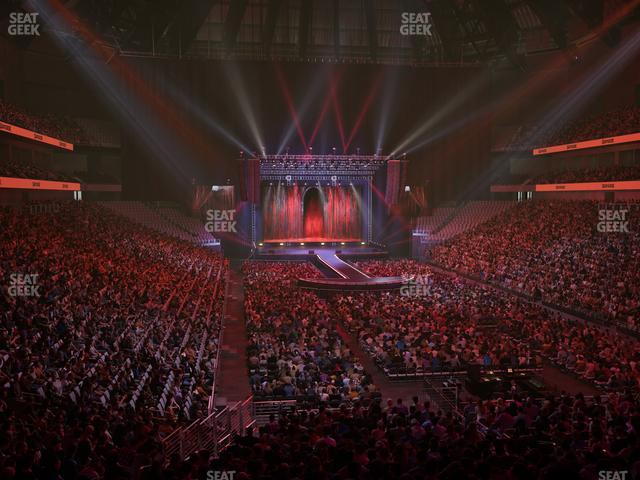 Dickies Arena - Section 116 Seat View