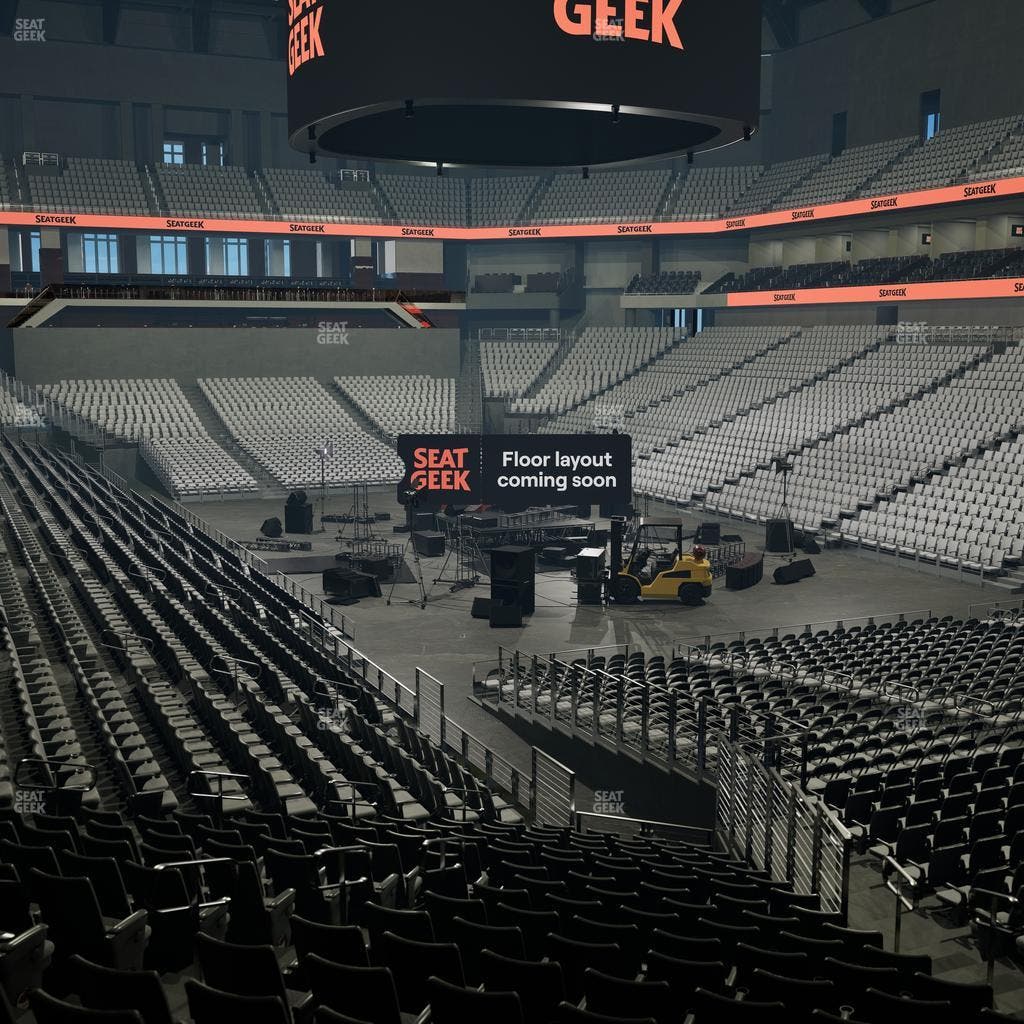 Dickies Arena - Section 117 Seat View