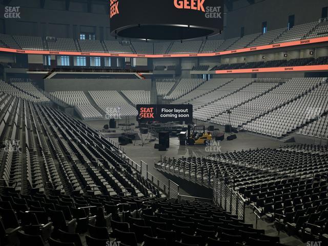 Dickies Arena - Section 117 Seat View