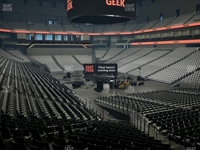 Dickies Arena - Section 117 Seat View Dickies Arena - Section 117 Seat View