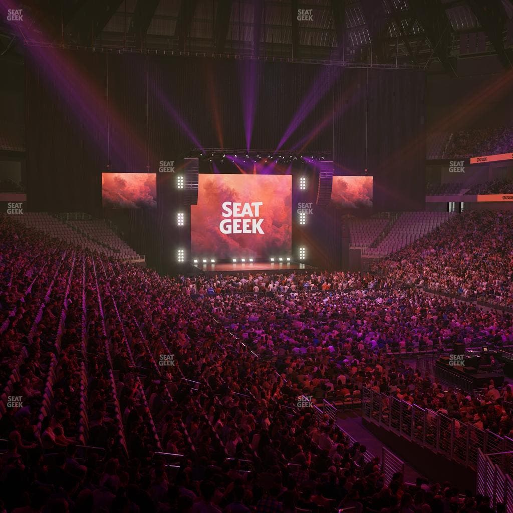 Dickies Arena - Section 117 Seat View