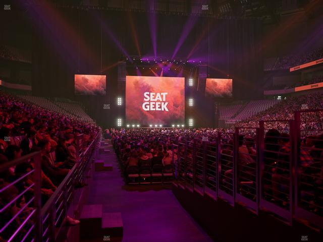 Dickies Arena - Section 117 Seat View