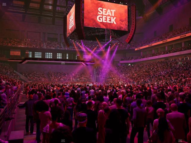Dickies Arena - Section 117 Seat View