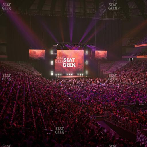 Dickies Arena - Section 117 Seat View