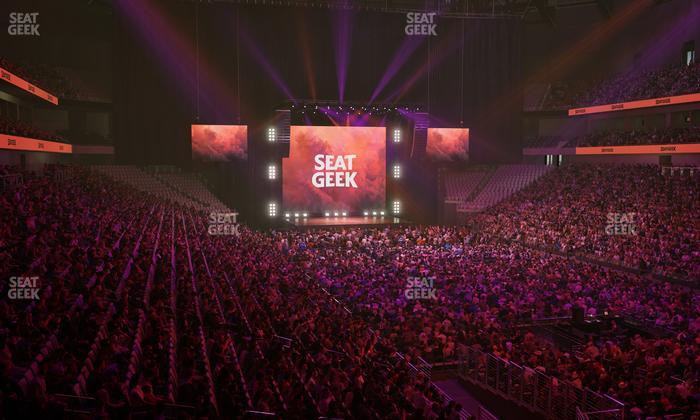 Dickies Arena - Section 117 Seat View