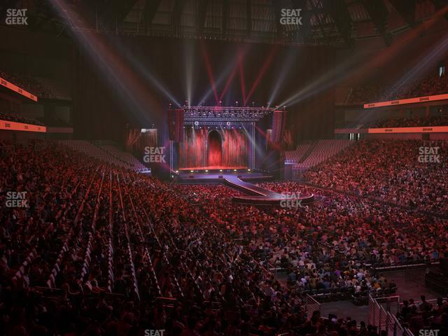 Dickies Arena - Section 117 Seat View