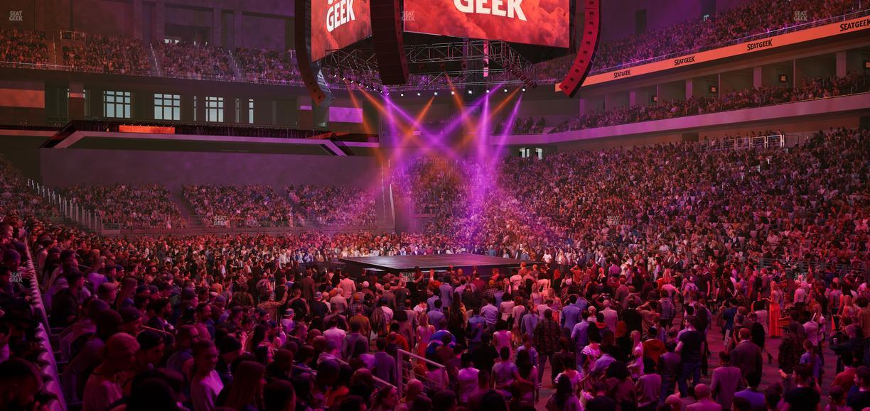 Dickies Arena - Section 119 Seat View