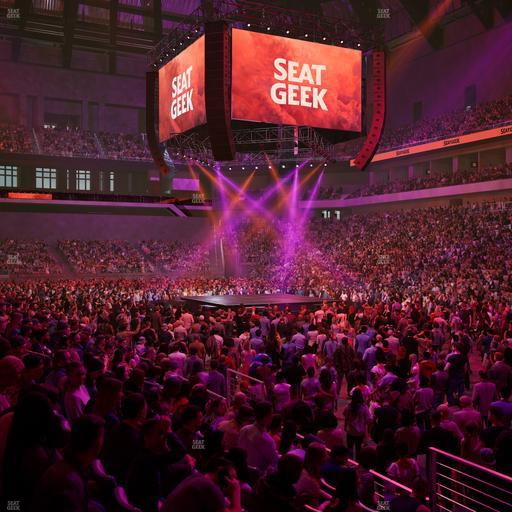 Dickies Arena - Section 119 Seat View