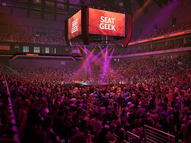 Dickies Arena - Section 119 Seat View