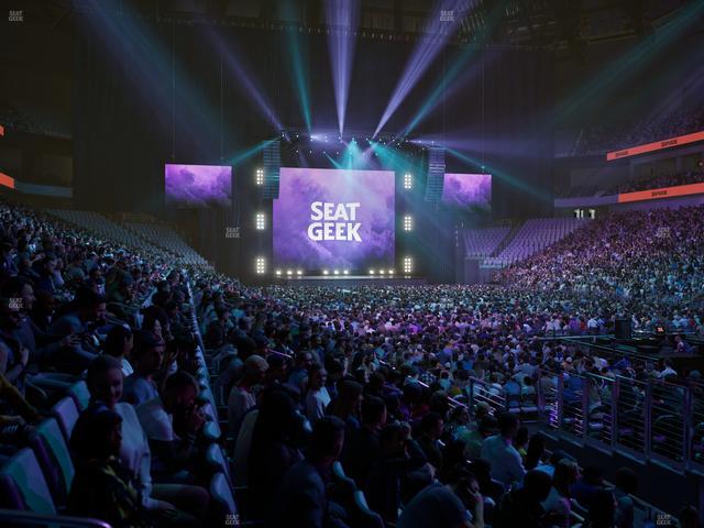 Dickies Arena - Section 119 Seat View