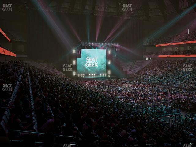 Dickies Arena - Section 119 Seat View