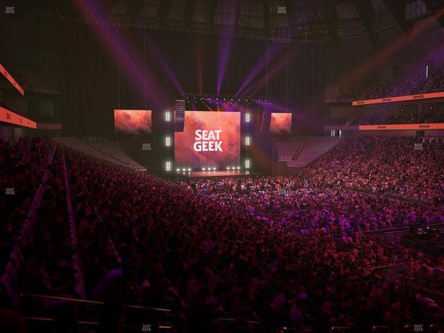 Dickies Arena - Section 119 Seat View