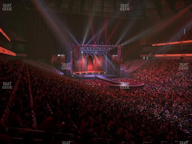 Dickies Arena - Section 119 Seat View