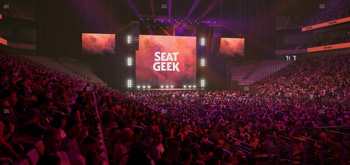 Dickies Arena - Section 119 Seat View