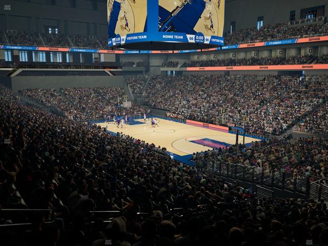 Dickies Arena - Section 119 Seat View Dickies Arena - Section 119 Seat View