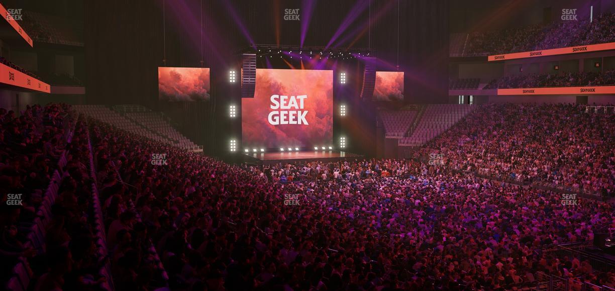 Dickies Arena - Section 119 Seat View