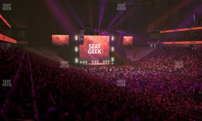 Dickies Arena - Section 119 Seat View