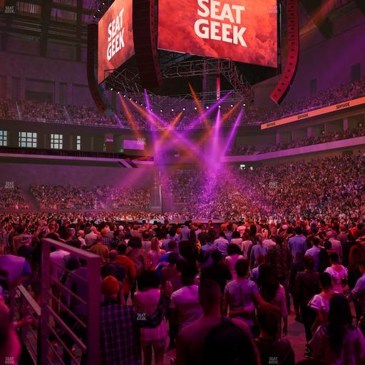 Dickies Arena - Section 120 Seat View