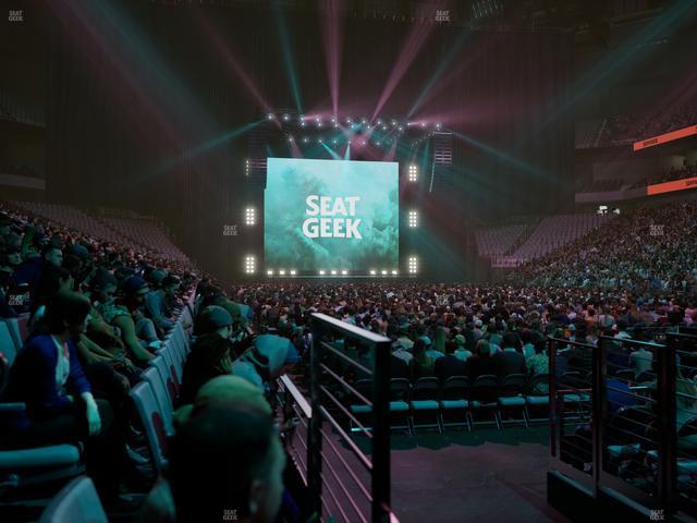 Dickies Arena - Section 120 Seat View