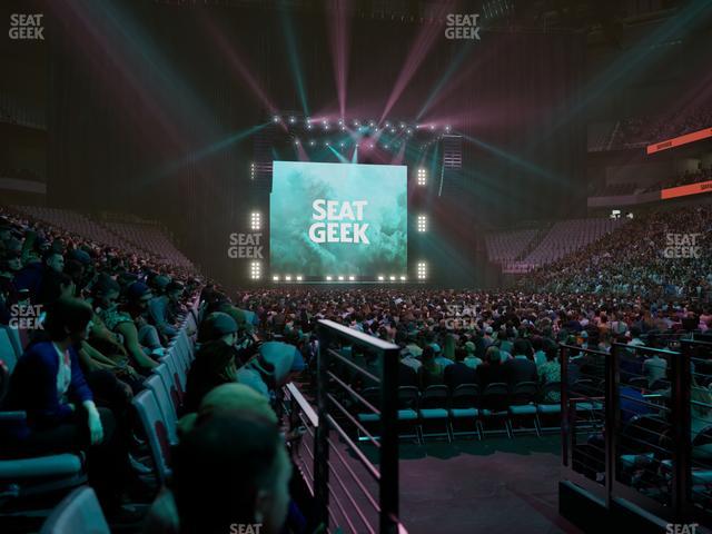 Dickies Arena - Section 120 Seat View