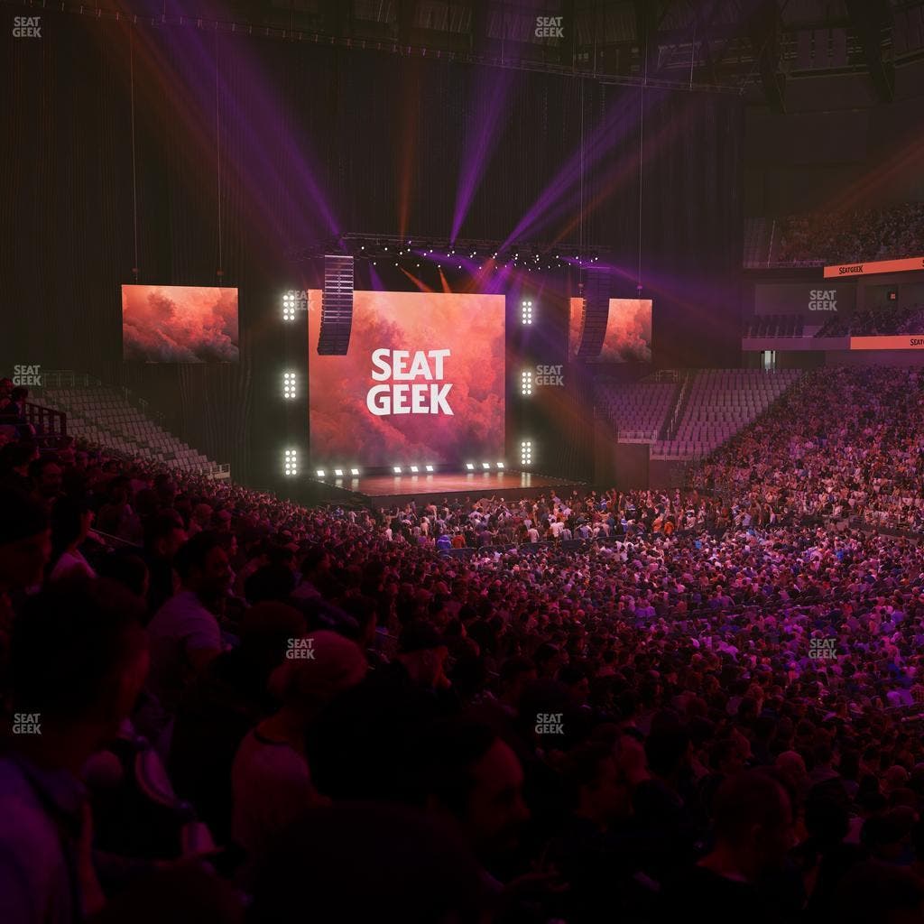 Dickies Arena - Section 120 Seat View