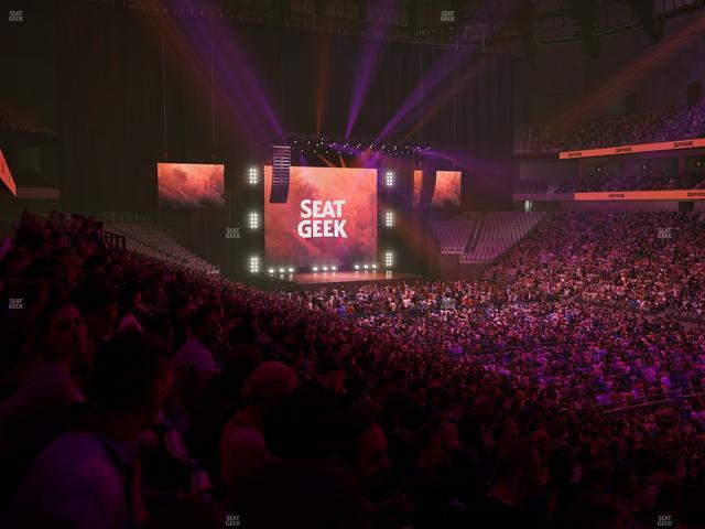 Dickies Arena - Section 120 Seat View