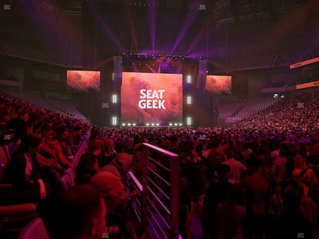 Dickies Arena - Section 120 Seat View