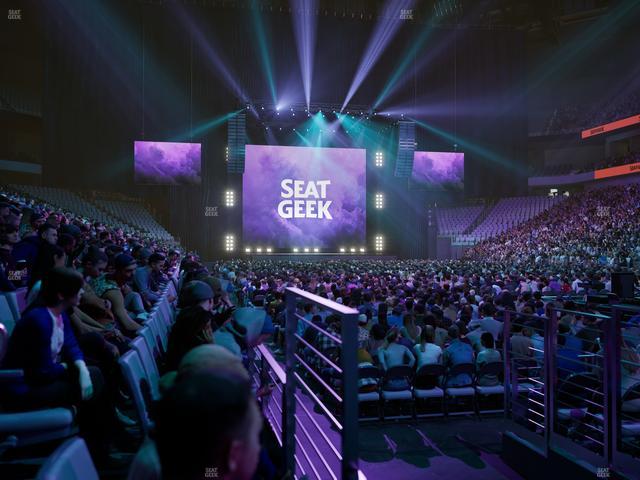 Dickies Arena - Section 120 Seat View