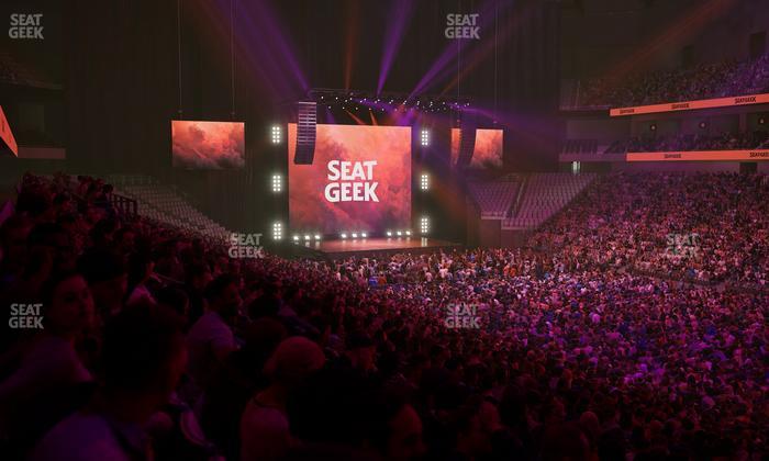 Dickies Arena - Section 120 Seat View