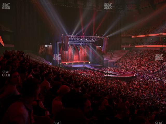 Dickies Arena - Section 120 Seat View