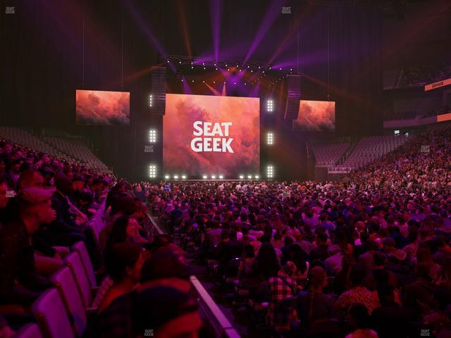 Dickies Arena - Section 121 Seat View