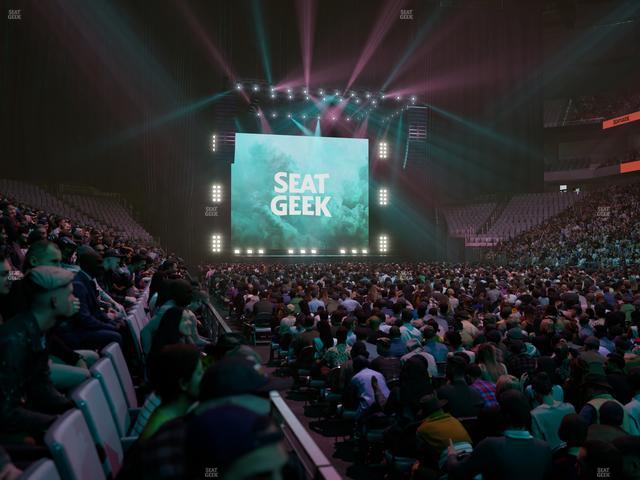 Dickies Arena - Section 121 Seat View