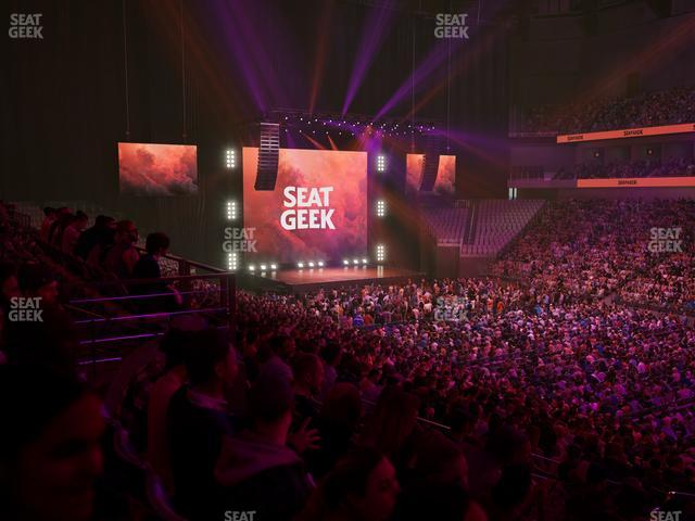 Dickies Arena - Section 121 Seat View Dickies Arena - Section 121 Seat View