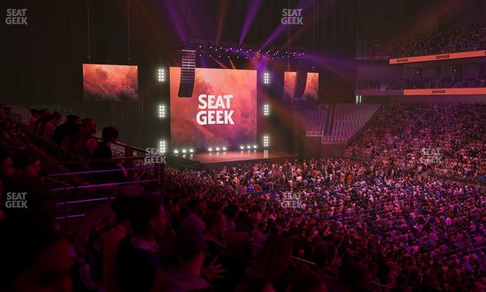 Dickies Arena - Section 121 Seat View