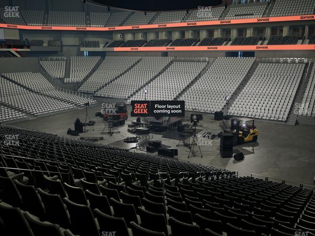 Dickies Arena - Section 121 Seat View