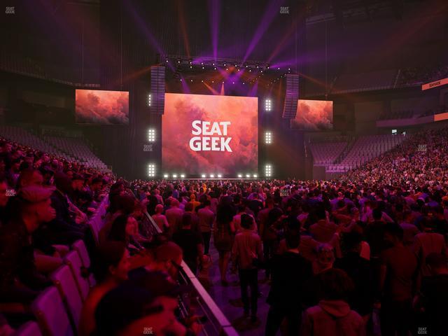Dickies Arena - Section 121 Seat View