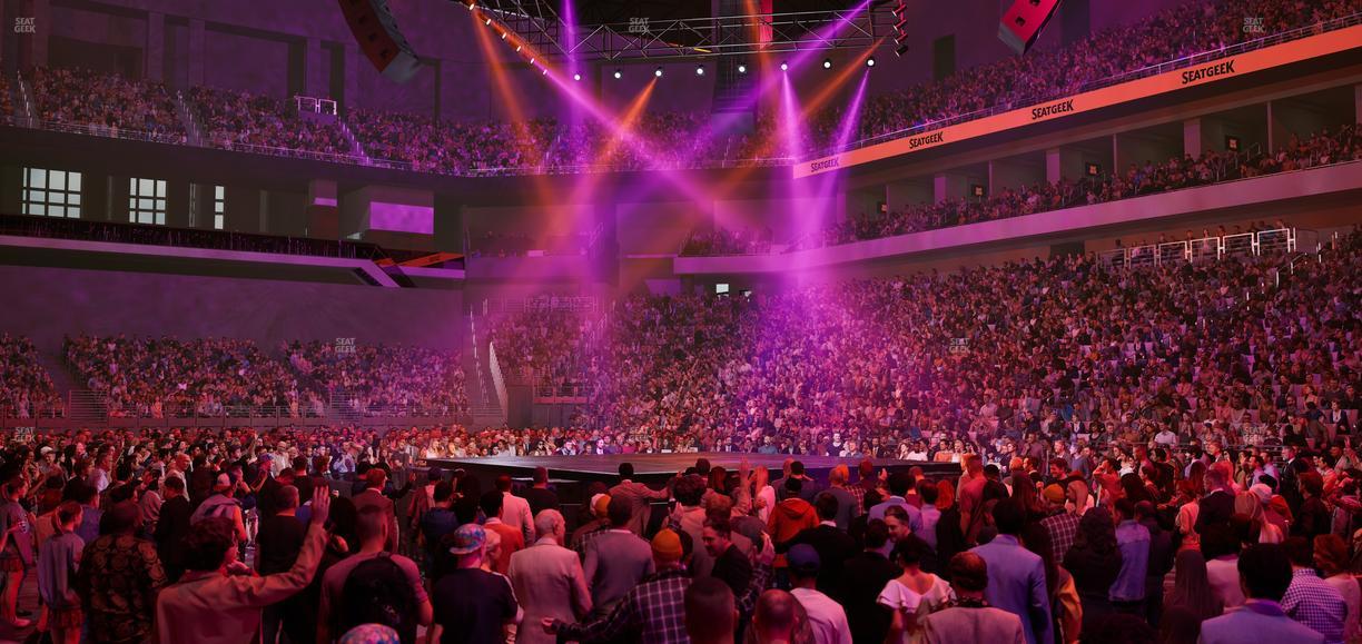 Dickies Arena - Section 121 Seat View