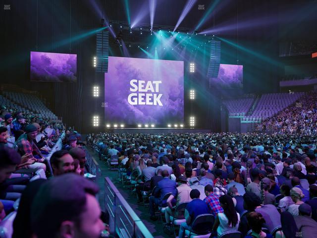 Dickies Arena - Section 122 Seat View