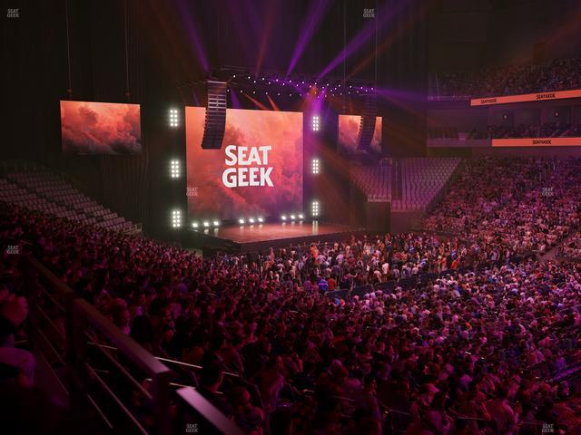 Dickies Arena - Section 122 Seat View