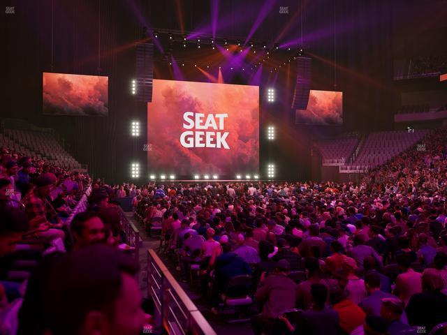 Dickies Arena - Section 122 Seat View