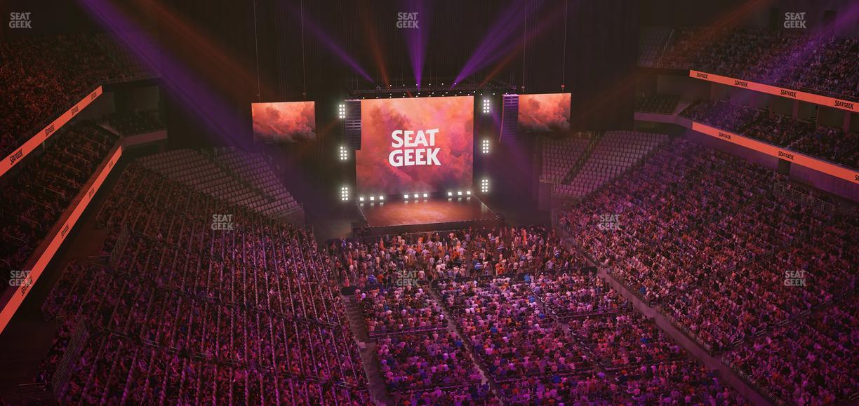 Dickies Arena - Section 122 Seat View