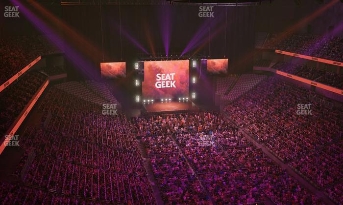 Dickies Arena - Section 122 Seat View