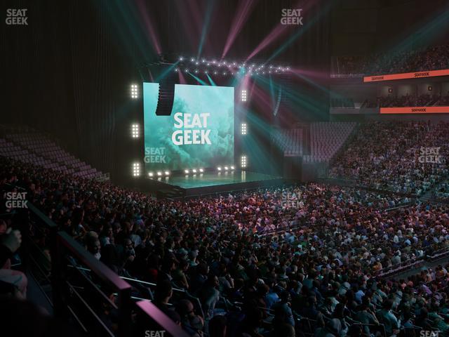 Dickies Arena - Section 122 Seat View