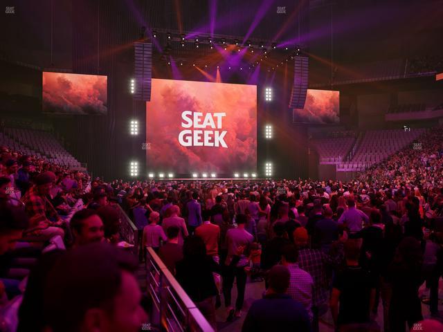 Dickies Arena - Section 122 Seat View