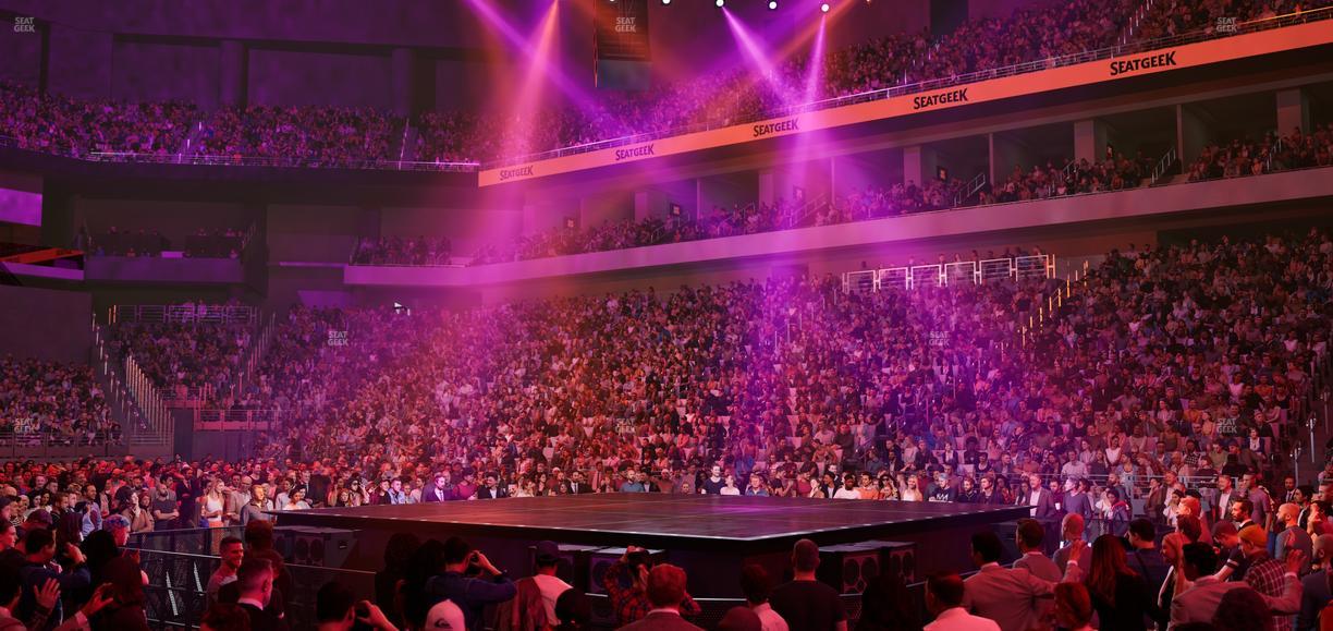Dickies Arena - Section 122 Seat View