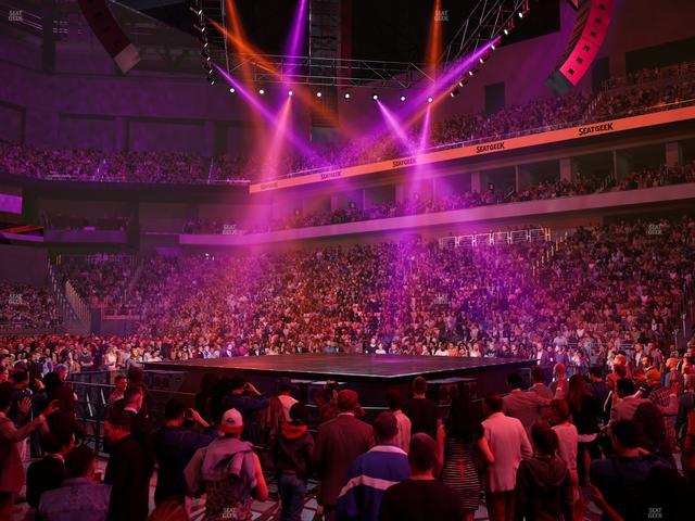 Dickies Arena - Section 122 Seat View