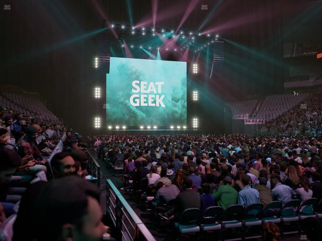 Dickies Arena - Section 122 Seat View